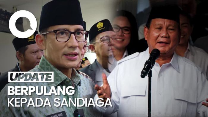 Gerindra: Prabowo Lepas Sandiaga Uno Untuk Kebaikannya Sendiri