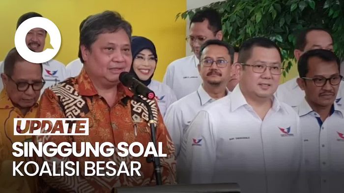 Hasil Pertemuan Airlangga-Hary Tanoe di Markas Golkar