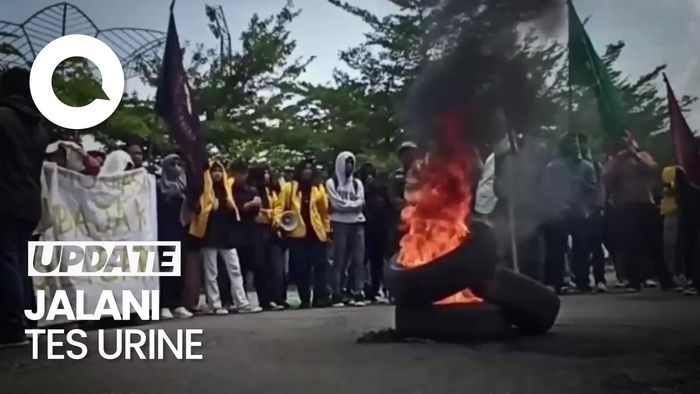 Kerusuhan Demo UU Ciptaker di Palopo Berujung 25 Mahasiswa Diamankan