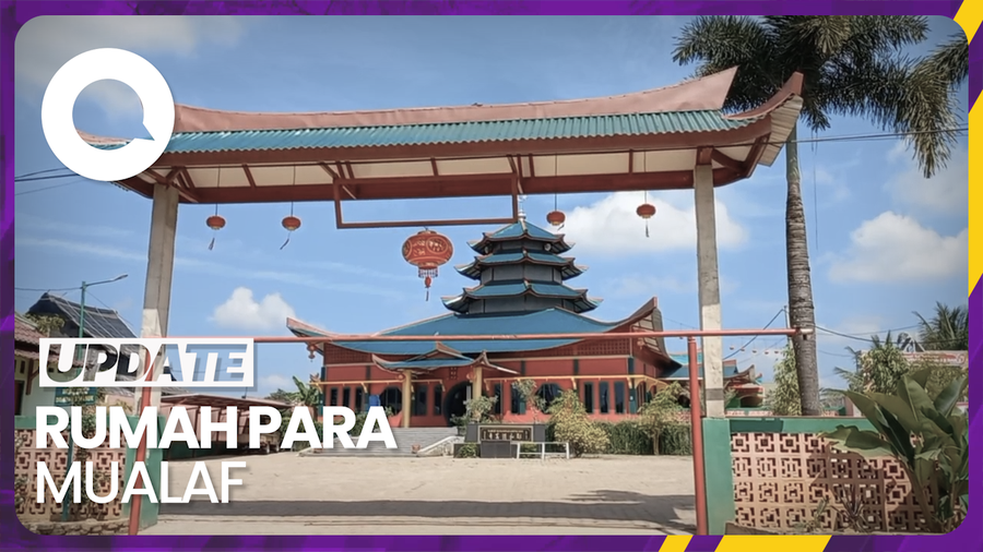 Megahnya Masjid Muhammad Cheng Hoo Jambi Bergaya Arsitektur Tionghoa