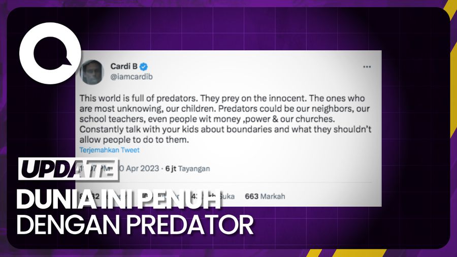 Cardi B Komentari Kontroversi Dalai Lama Minta Dicium Bocah Laki-laki