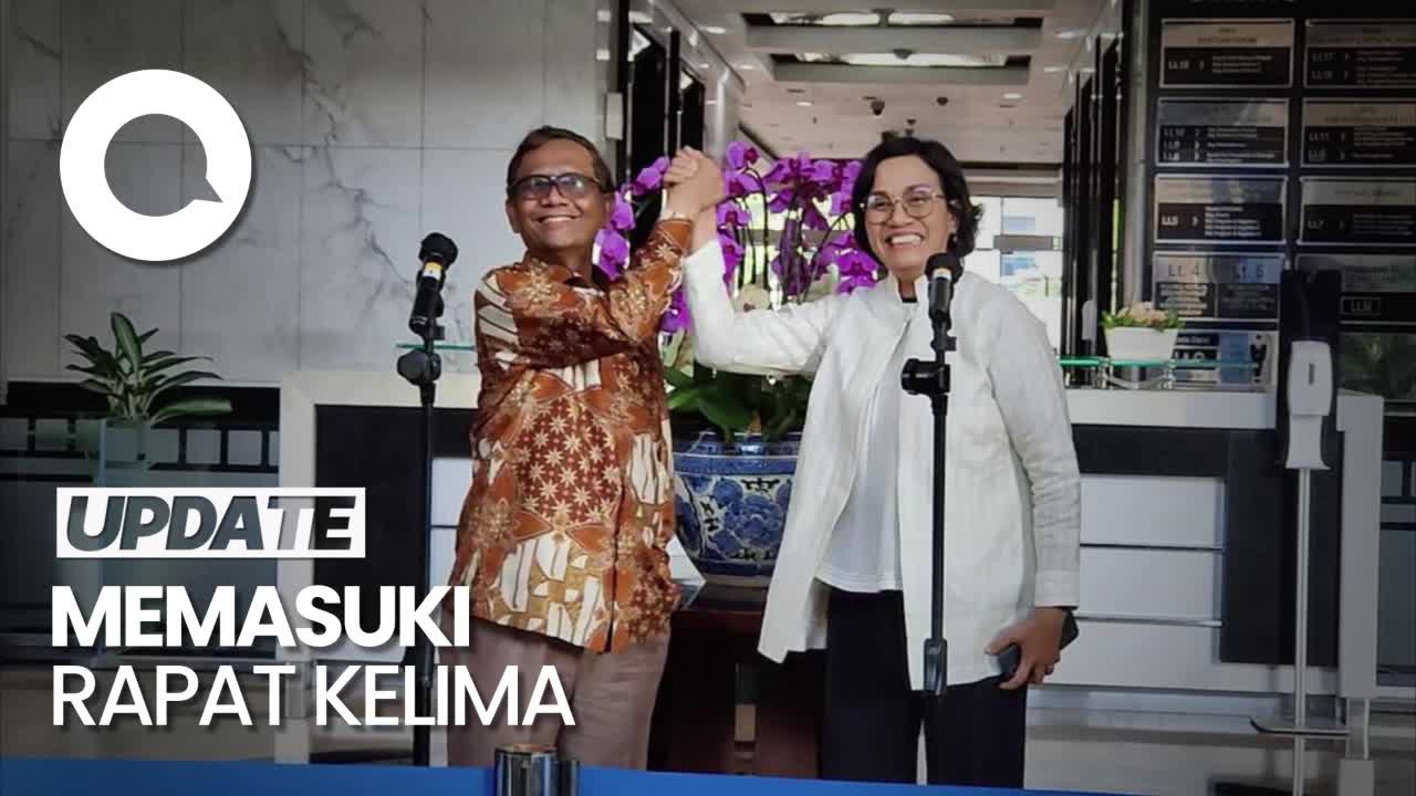 4 Poin Penting Rapat Mahfud-Sri Mulyani Soal Transaksi Janggal Rp 349 T