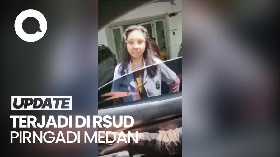 Heboh Wanita Berjas Dokter Ngamuk Buka Paksa Mobil Orang di Medan