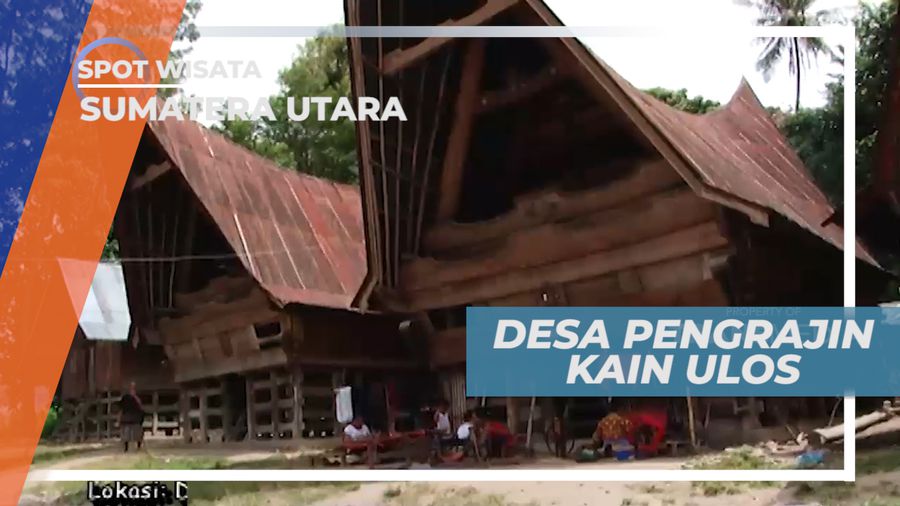 Mengunjungi Desa Lumbu Suisui, Pusat Pengrajin Kain Ulos, Sumatera Utara