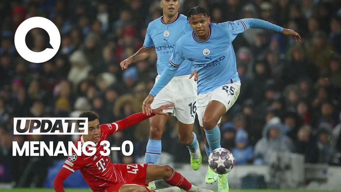 Pesta Gol Manchester City di Laga Lawan Bayern Munich