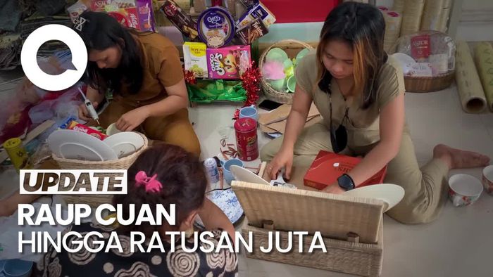 Pebisnis Parsel di Medan Banjir Orderan Jelang Lebaran