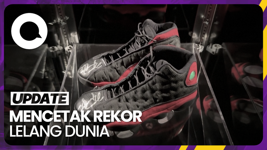 Rekor! Air Jordan 13 Milik Pribadi MJ Laku Rp 32 M