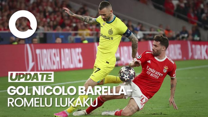 Inter Milan Taklukkan Benfica 2-0