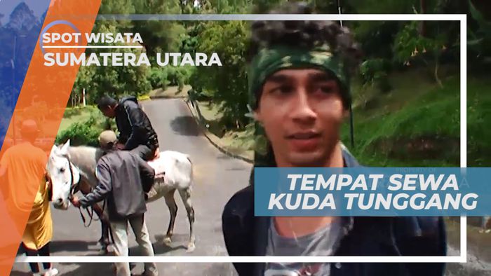 Menuju Lokasi Penyewaan Kuda Tunggang di Taman Simalem, Sumatera Utara