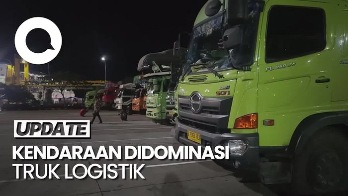 H-9 Lebaran, Begini Suasana Pelabuhan Merak Malam ini