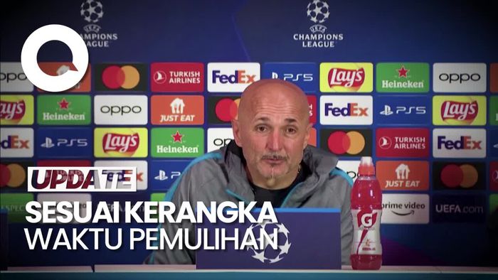 Spalletti: Osimhen 100% Bakal Tampil di Leg Kedua Lawan Milan