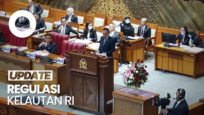 Momen DPR Sahkan Landas Kontinen Jadi Undang-Undang