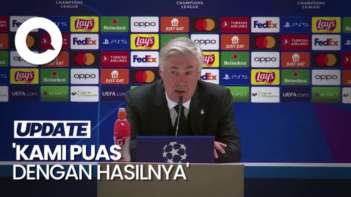 Madrid Tundukkan Chelsea, Ancelotti: Masih Ada Laga di Stamford Bridge