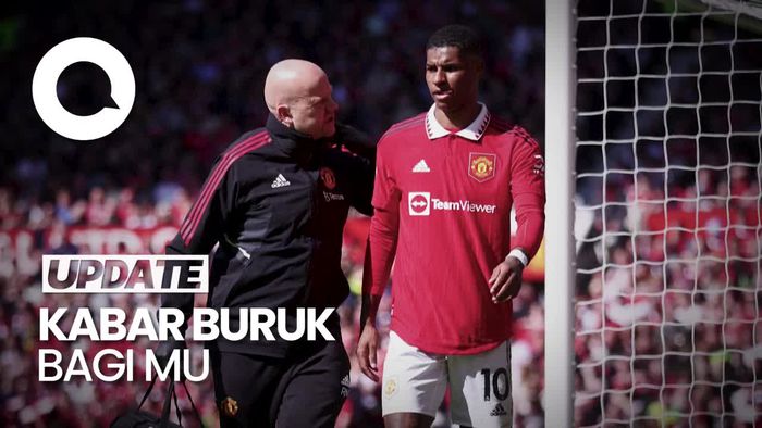 Rashford Kecewa Harus Menepi Gegara Cedera