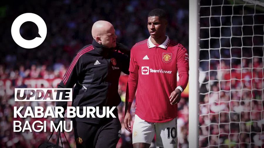 Rashford Kecewa Harus Menepi Gegara Cedera