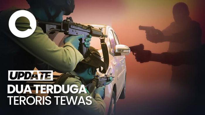 Baku Tembak Densus 88 dengan Kelompok Terduga Teroris di Lampung
