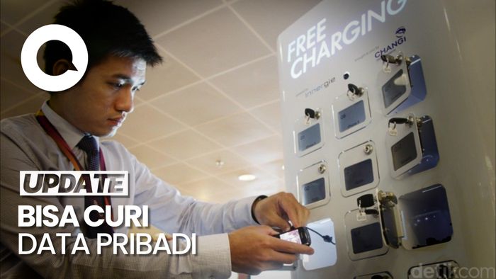 Bahaya Ngecas HP di Tempat Umum 