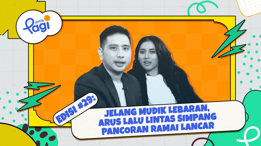 Segmen 1: Jelang Mudik Lebaran, Arus Lalu Lintas Simpang Pancoran Ramai Lancar