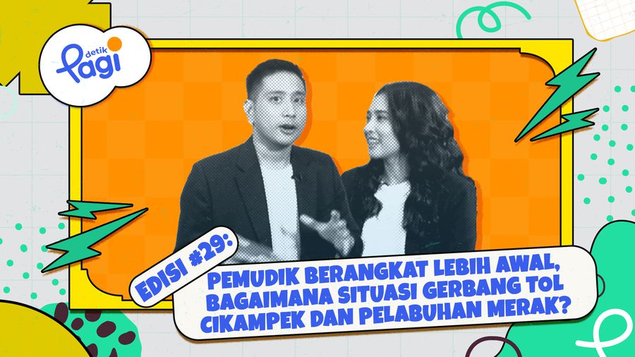 Segmen 2: Pemudik Berangkat Lebih Awal, Bagaimana Situasi Gerbang Tol Cikampek dan Pelabuhan Merak?