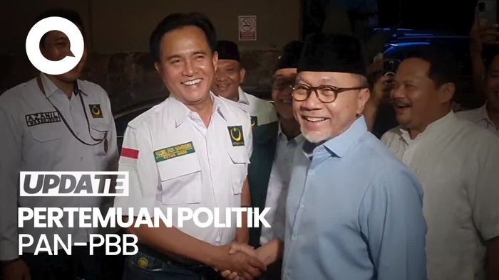 Sambangi DPP PAN, Yusril: Dukung Mendukung Capres-Cawapres