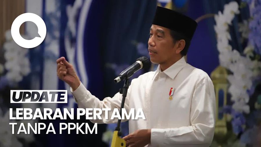 Tak Ada Open House, Jokowi Persilakan Pejabat Kumpul Keluarga-Tetangga