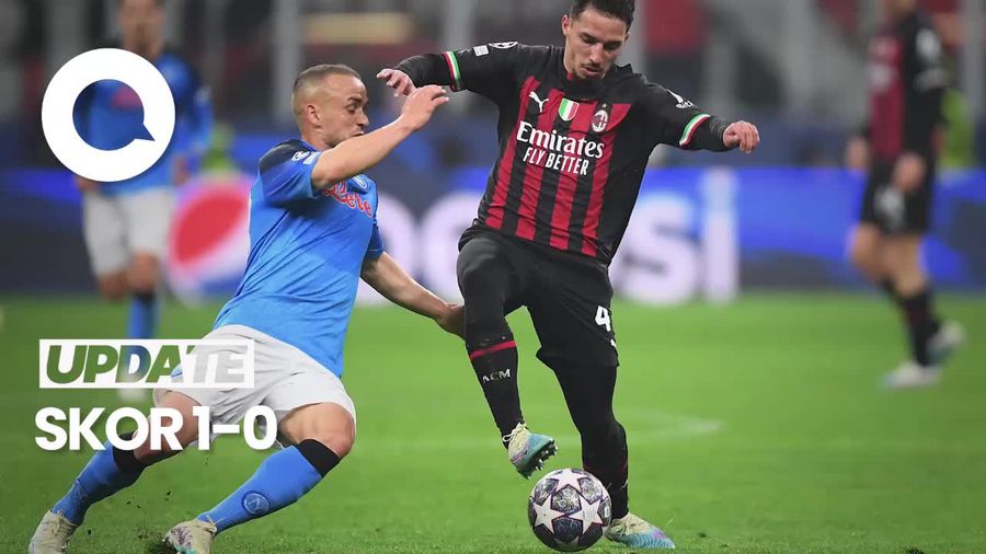Gol Ismael Bennacer Bawa AC Milan Menang Atas Napoli