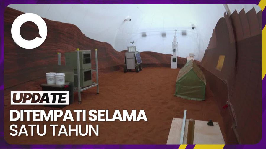 Melihat Isi Ruang Simulasi Tempat Tinggal Manusia di Mars