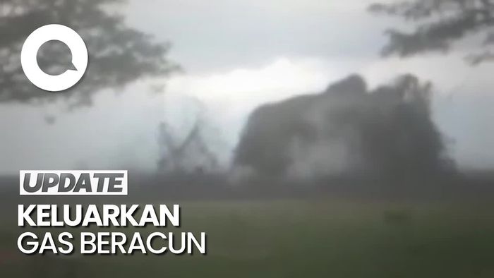 Kesongo Masih Erupsi Hingga Malam ini, Warga Diimbau Waspada