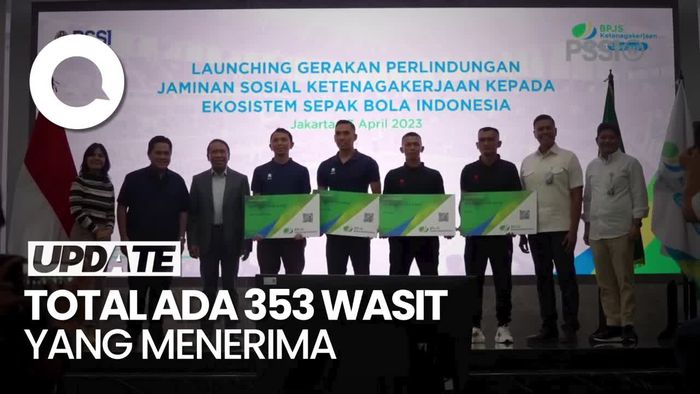 PSSI Beri Perlindungan Jaminan Sosial Ketenagakerjaan ke Wasit
