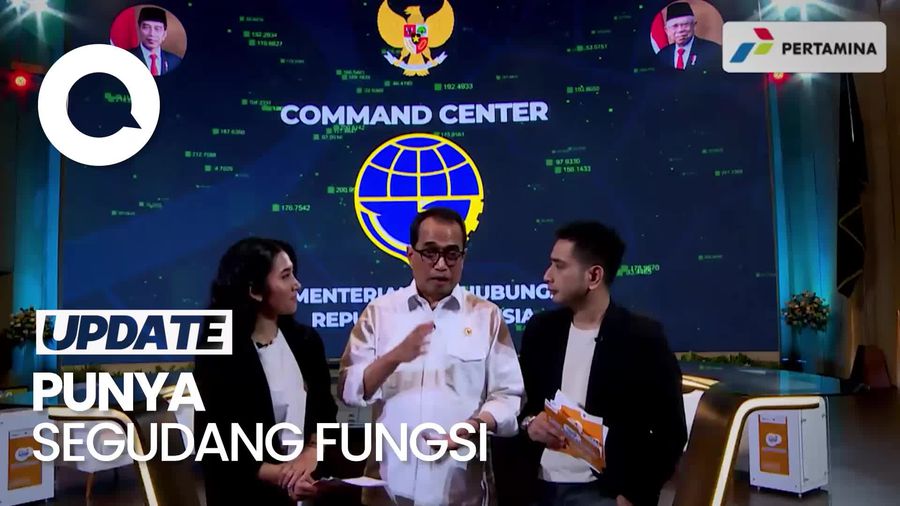 Melongok Command Center Kemenhub untuk Pantau Arus Mudik Lebaran