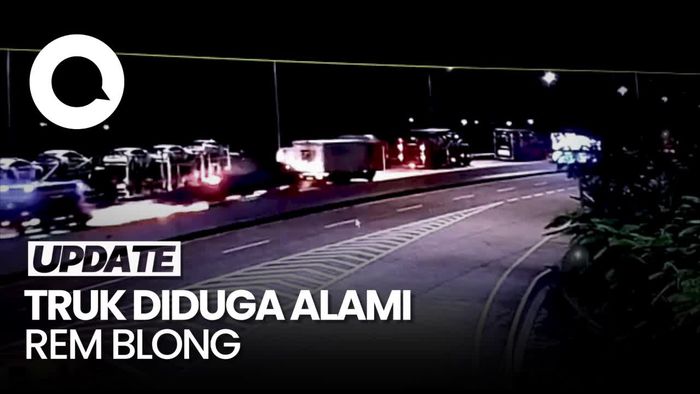 Horor Kecelakaan Maut di Tol Boyolali Terekam CCTV!