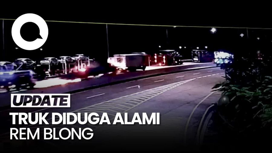 Horor Kecelakaan Maut di Tol Boyolali Terekam CCTV!