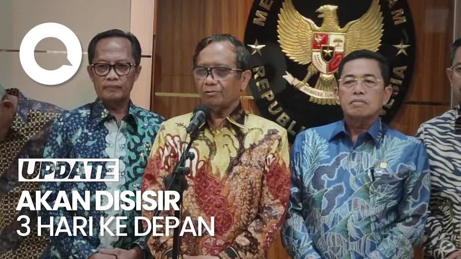 Naskah RUU Perampasan Aset Telah Diparaf Mahfud, Siap Dikirim ke DPR