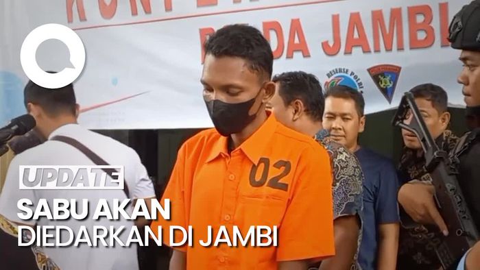 Kurir Sabu Asal Aceh Ditangkap di Jambi, Dijanjikan Upah Rp 20 Juta