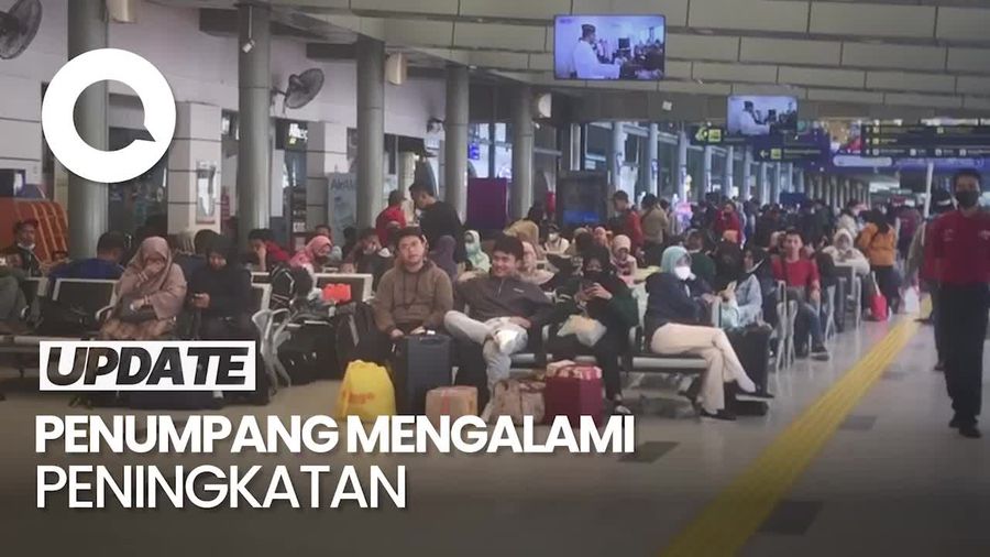 19 Ribu Orang Akan Pergi dari Stasiun Pasar Senen Hari Ini