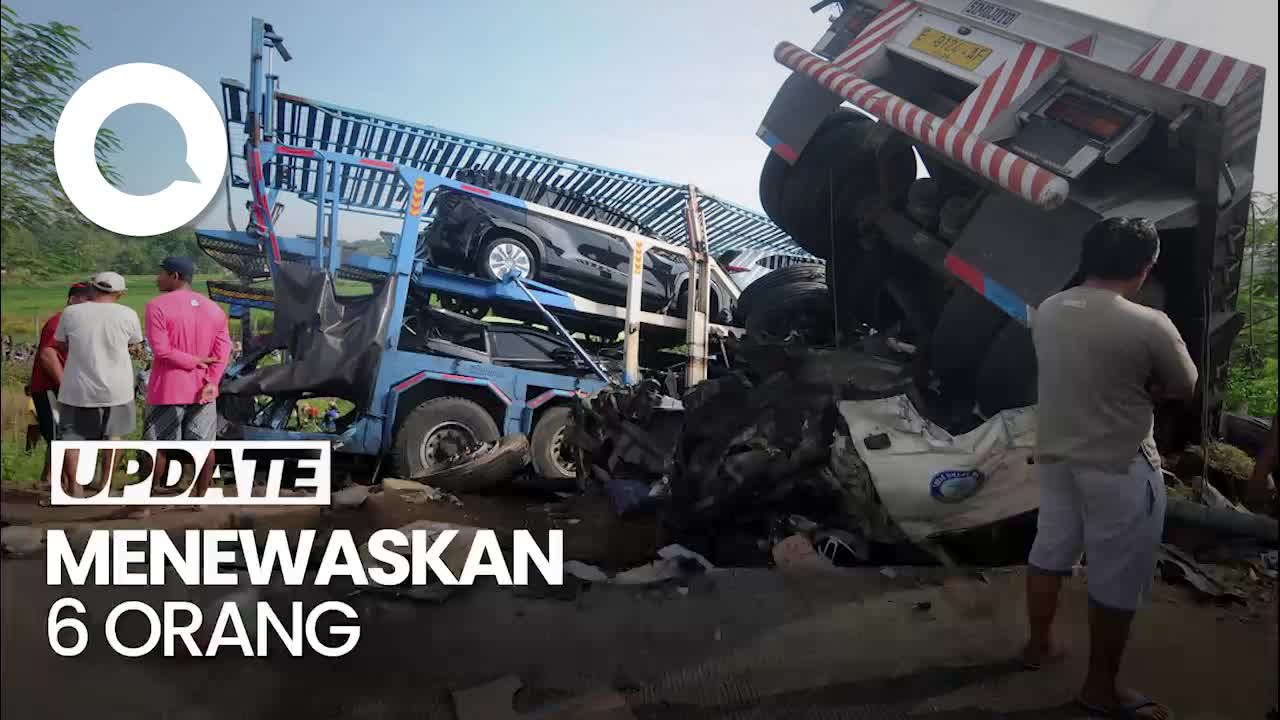 Cerita Saksi Mata Kecelakaan Beruntun Di Tol Boyolali