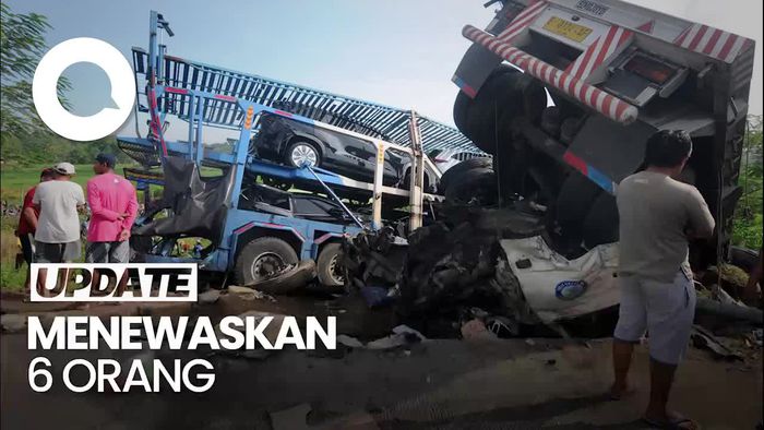 Cerita Saksi Mata Kecelakaan Beruntun di Tol Boyolali