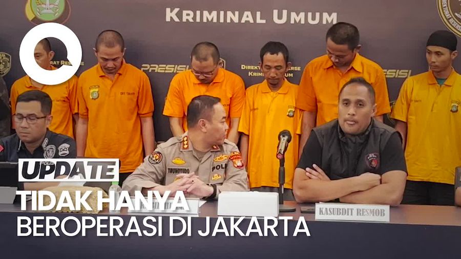 6 Pencuri Mobil Taksi Online dengan Modus Kecubung Ditangkap