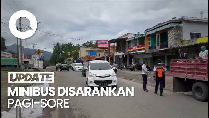 Jalur Camba Maros Diterapkan Buka Tutup, Truk Baru Melintas Malam
