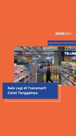 Transmart Sale 20% Lagi Besok, Serbu!! 