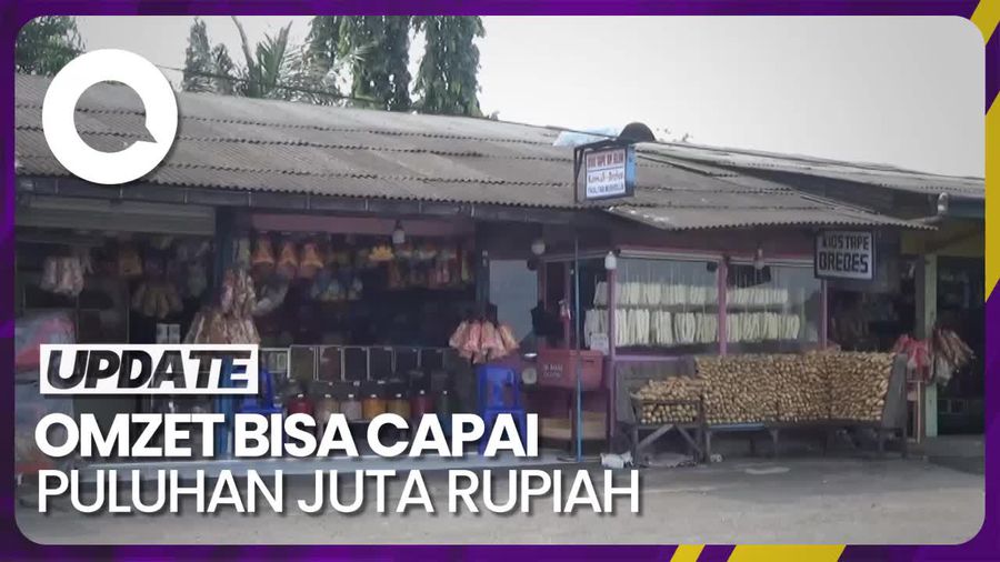 Pedagang Oleh-oleh di Jalur Pantura Karawang Bersiap Sambut Pemudik