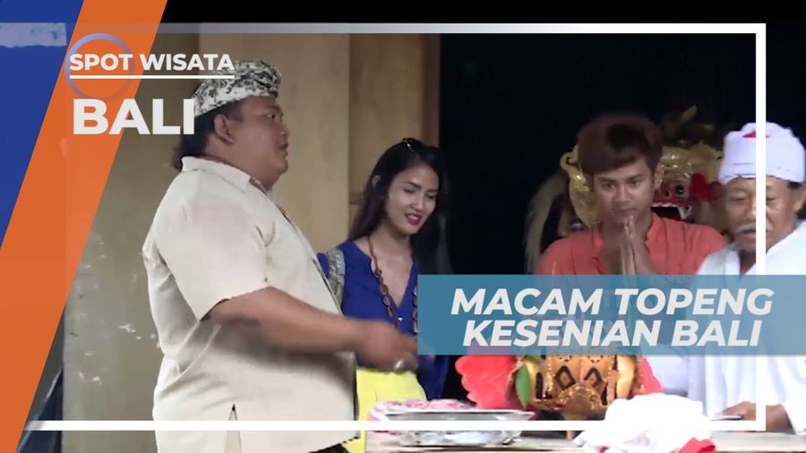Mengenal Macam-macam Simbol Topeng Tari Barong, Bali 