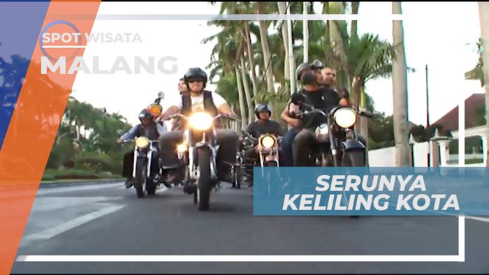 Pengalaman Seru Berkeliling Kota Bunga Dengan Naik Motor Tua, Malang