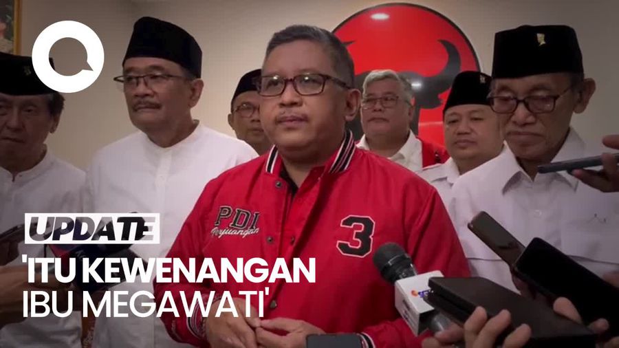 Mega Rapat Dengan Fraksi DPR PDIP, Hasto: Bukan Bahas Capres-Cawapres