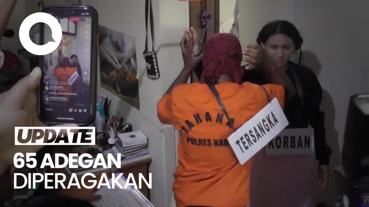 Aksi Sadis Key Wengge Perkosa Mayat Dokter Mawar Terungkap di Reka Adegan