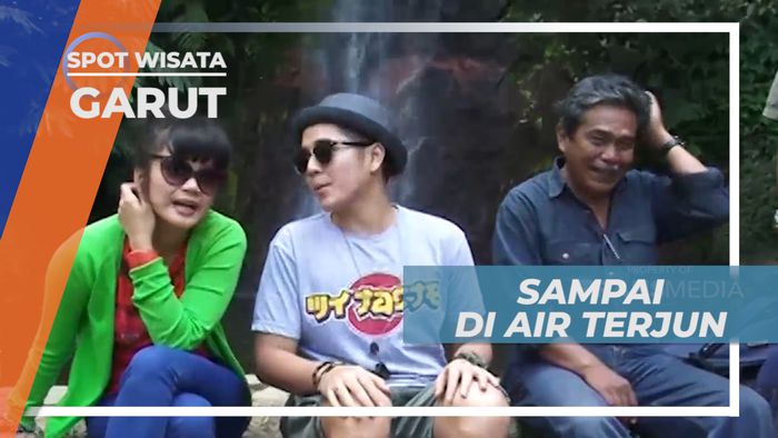 Sampai di Air Terjun, Tujuan Akhir Perjalanan Offroader, Garut