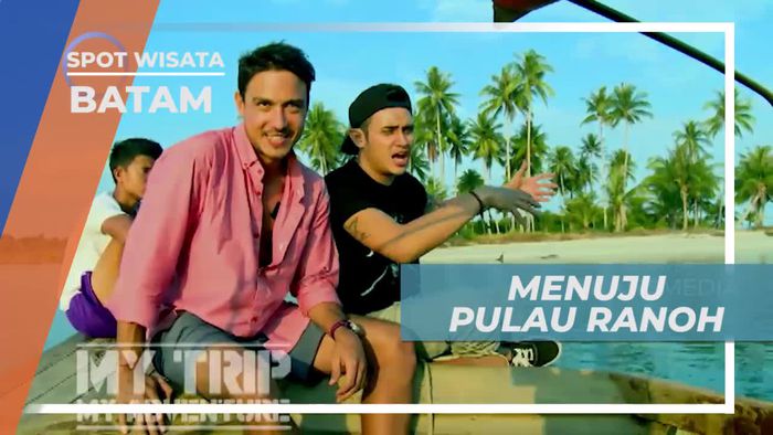 Ranoh, Pulau Kecil yang Hanya Dihuni Oleh Pohon Kelapa, Batam