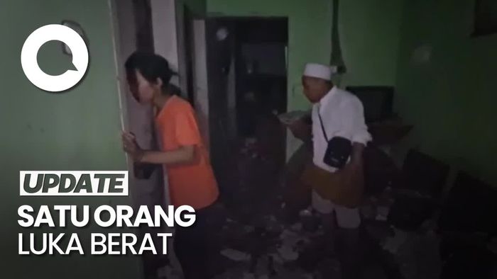 Mercon Rakitan Meledak di Probolinggo, Rumah Sampai Hancur
