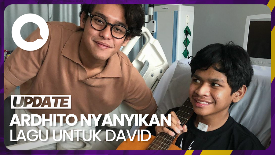 Momen Ardhito Pramono Jenguk David Ozora di Rumah Sakit