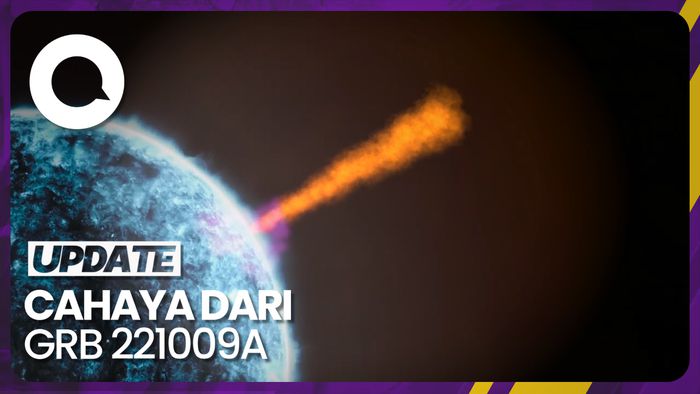 Temuan Ledakan Sinar Gamma Paling Terang dalam Peradaban Manusia